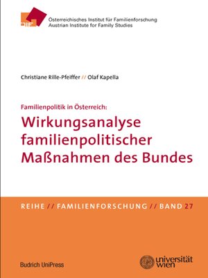 cover image of Familienpolitik in Österreich